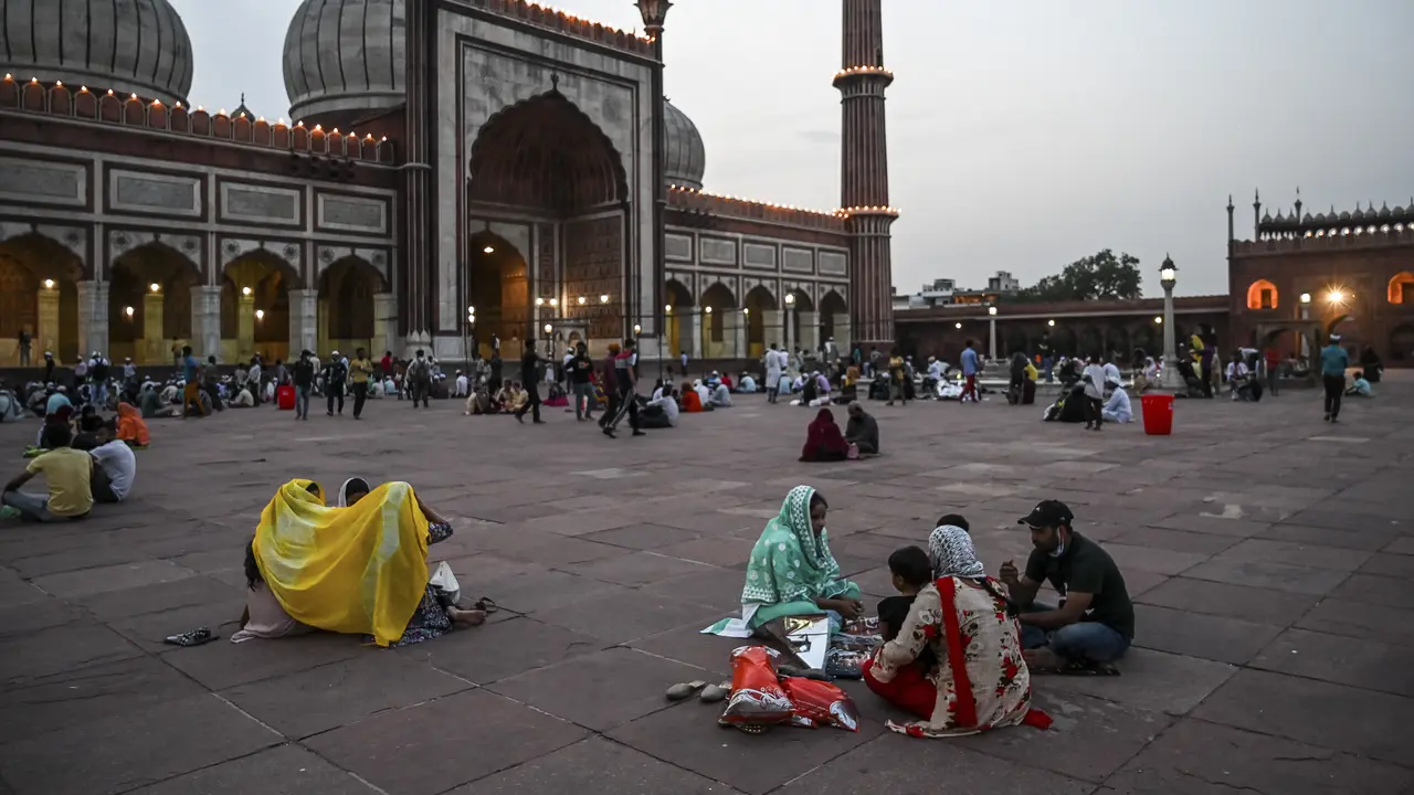 Ramadhan 2021, Begini Suasana Masjid Jama di New Delhi