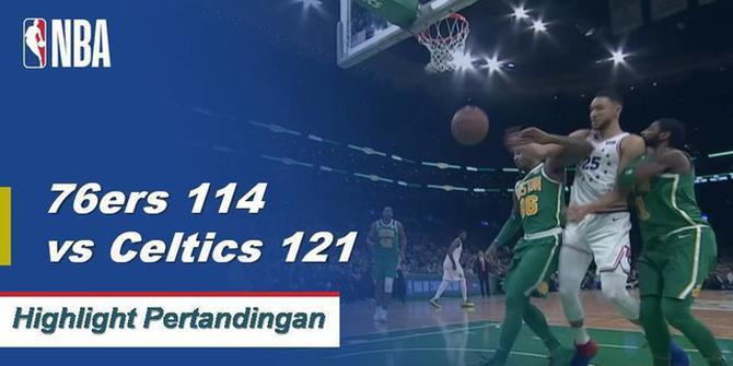 Cuplikan Hasil Pertandingan NBA : Celtics 121 vs Sixers 114