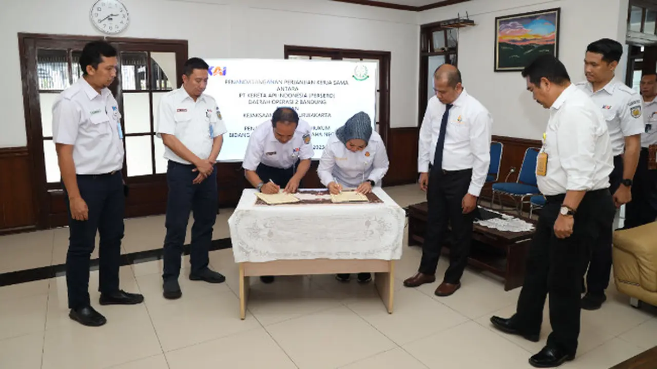 PT KAI Daop 2 Bandung Gandeng Kejaksaan Purwakarta dalam Penanganan Hukum Bidang Perdata dan TUN
