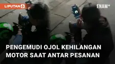 Beredar video viral terkait kasus hilangnya sepeda motor milik pengemudi ojol. Kejadian tersebut berada di kawasan Apartemen Kertajaya Surabaya