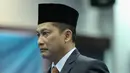 Komjen Pol Budi Waseso saat acara pelantikan dirinya sebagai Kepala BNN di Kantor BNN, Jakarta, Selasa (8/9). Buwas resmi menggantikan Komjen Pol Anang Iskandar sebagai Kepala BNN. (Liputan6.com/Faizal Fanani)