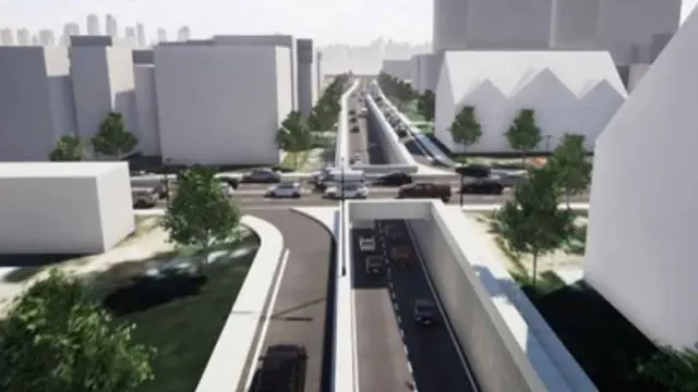 Desain Underpass Jalan Juanda