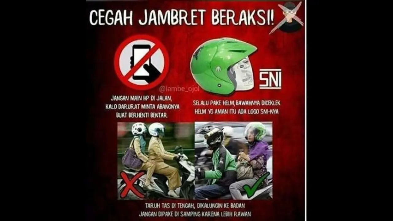 tips jambret