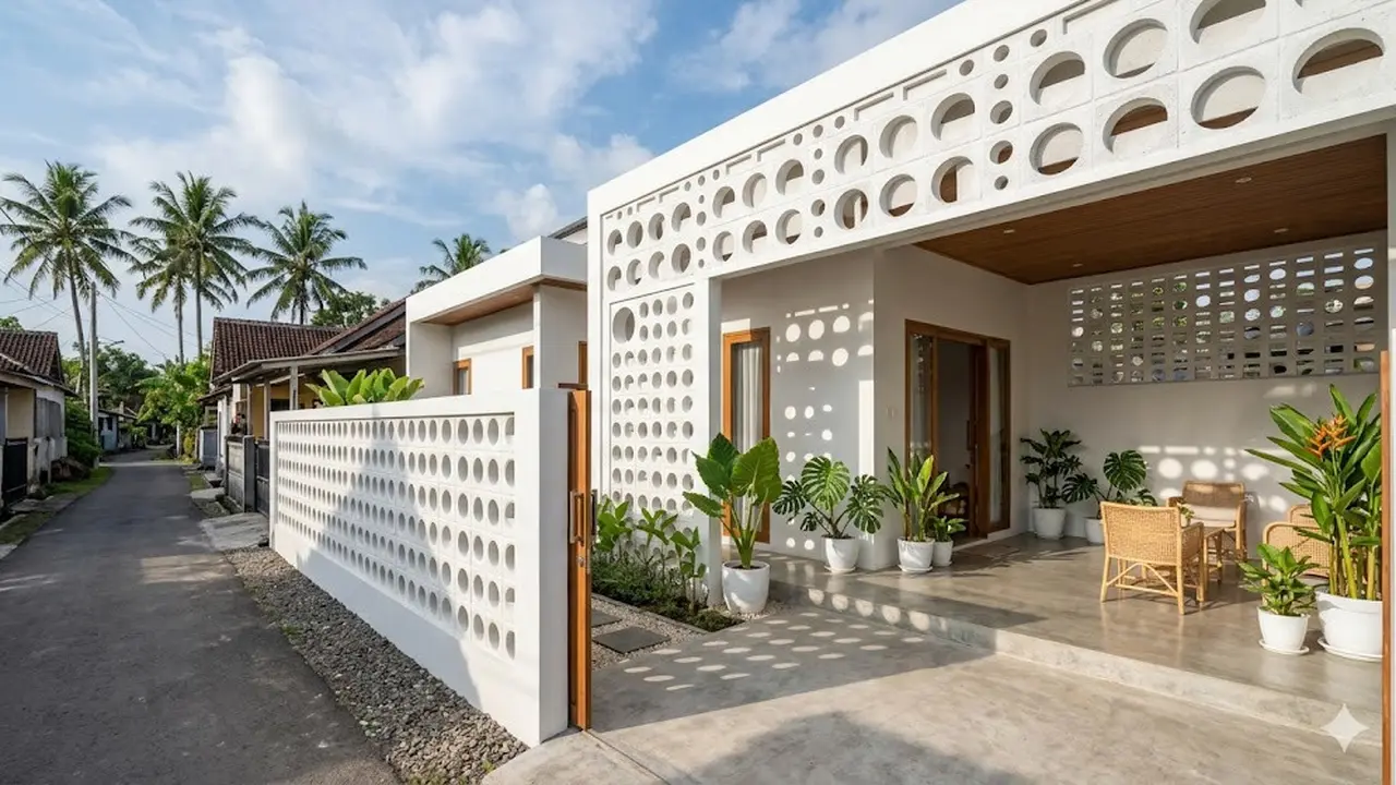 Warna Pagar yang Cocok untuk Rumah Desa