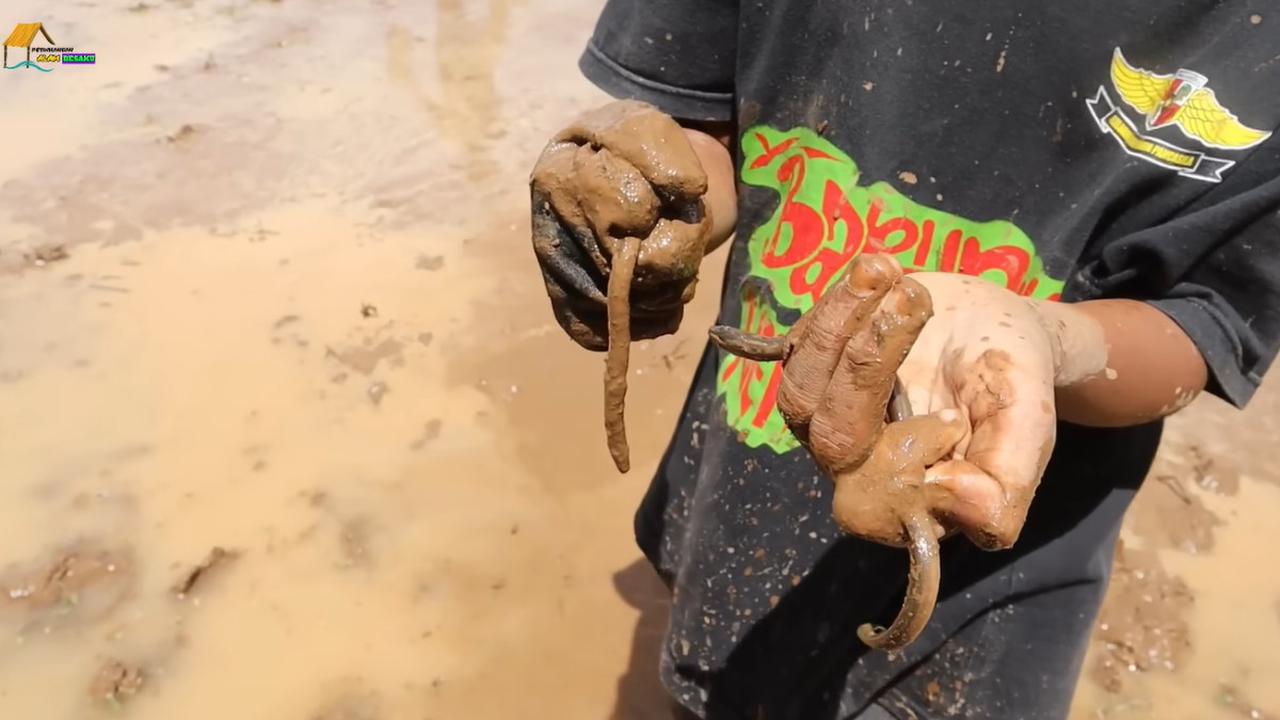 Menggunakan Kaki