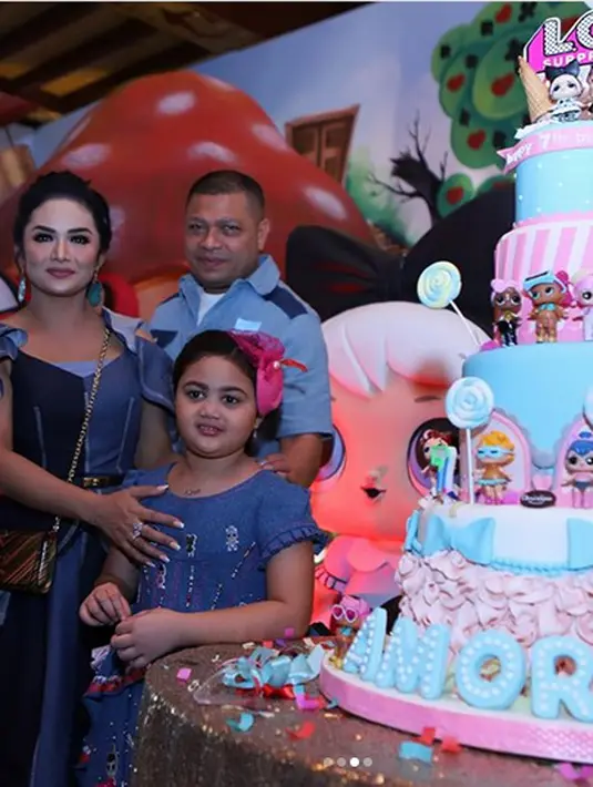 Ultah Amora Lemos Putri Krisdayanti