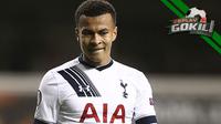 Video replay Dele Alli yang gagal cetak gol indah karena balon dari penontong masuk ke dalam lapangan.