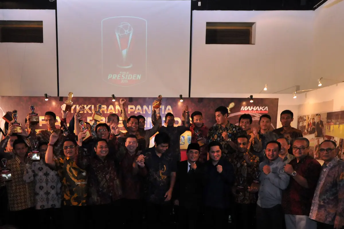Syukuran Panitia Piala Presiden