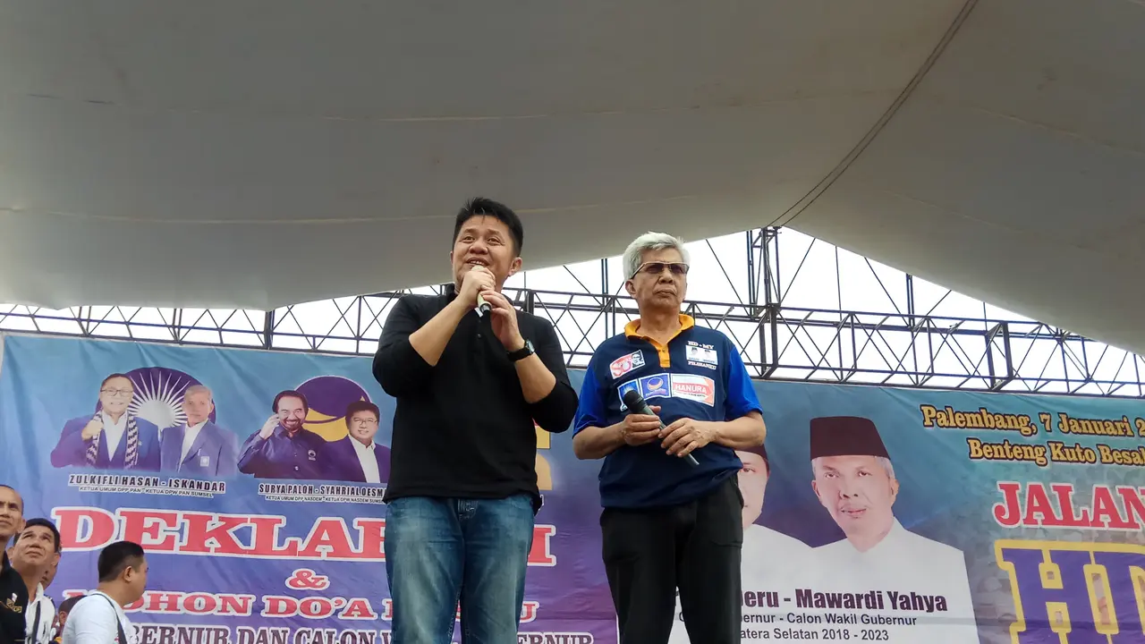 Cagub Herman Dibujuk Hentikan Larangan Angkutan Batu Bara Sumsel
