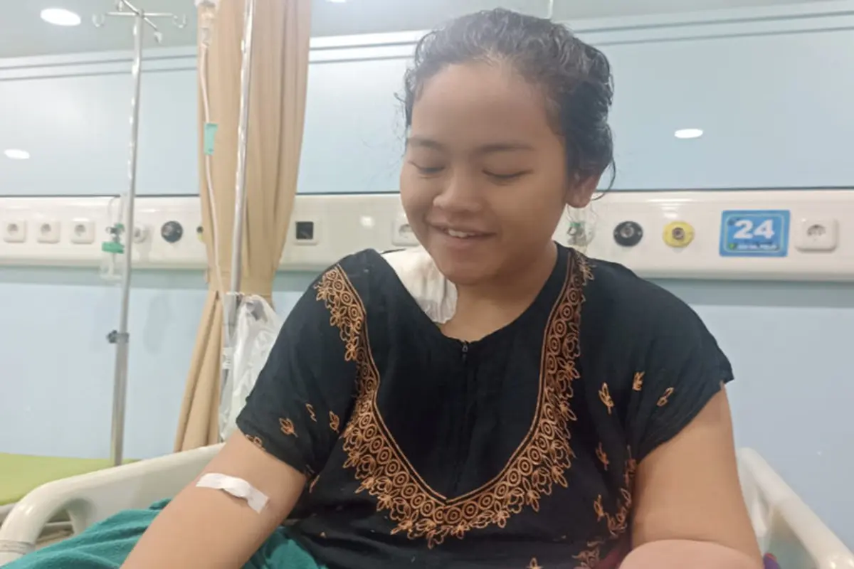 Hera jarinya diamputasi usai melahirkan