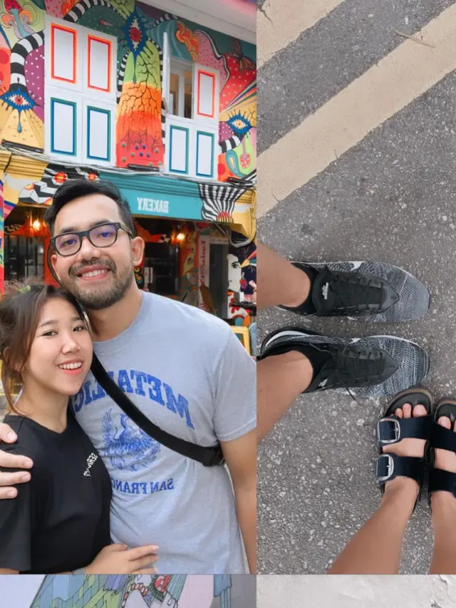 Kiky Saputri Liburan di Singapura