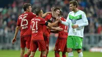 Bayern Munchen vs VfL Wolfsburg (AFP/Christof Stache)