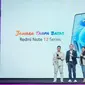 Xiaomi resmi meluncurkan Redmi Note 12 Series ynang terdiri dari Redmi Note 12, Redmi Note 12 Pro, dan Redmi Note 12 Pro 5G untuk pasar Indonesia. (Liputan6.com/Dinda Charmelita Trias Maharani)