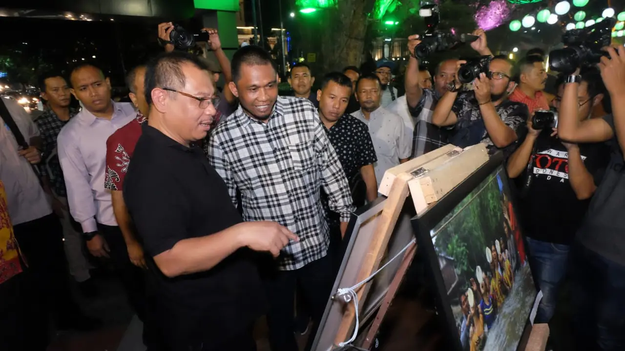 Plt Wali Kota Medan, Akhyar Nasution, di acara puncak HUT ke-16 PFI Medan