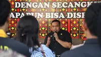 Direktur Jenderal Perkebunan, Andi Nur Alam Syah saat diskusi pada acara talkshow Penas XVI 2023 di Padang.