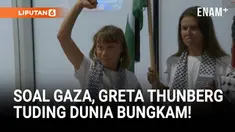 Aktivis lingkungan asal Swedia Greta Thunberg tiba di Yunani pada Senin (6/10) setelah dideportasi oleh Israel, bersama puluhan aktivis lain dari kapal Global Sumud Flotilla yang hendak menuju Gaza.