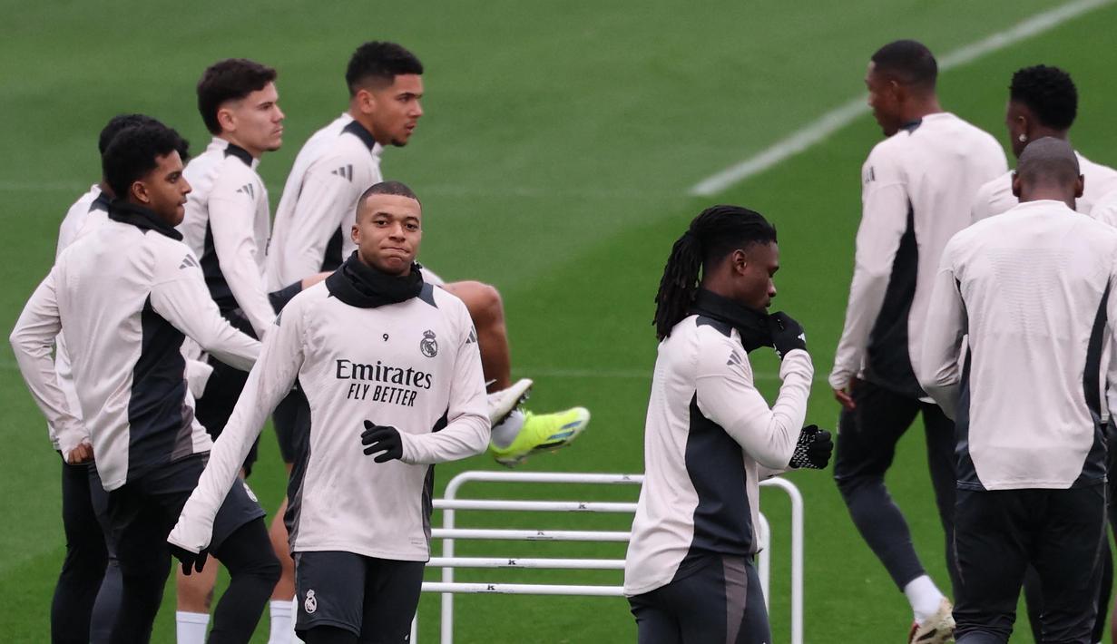 Sebagai catatan, Real Madrid dan Atletico de Madrid telah berhadapan sebanyak 238 kali, Real Madrid mencatat 116 kali menang dan 59 kali kalah, sisanya 63 pertandingan berakhir imbang. (Thomas COEX/AFP)