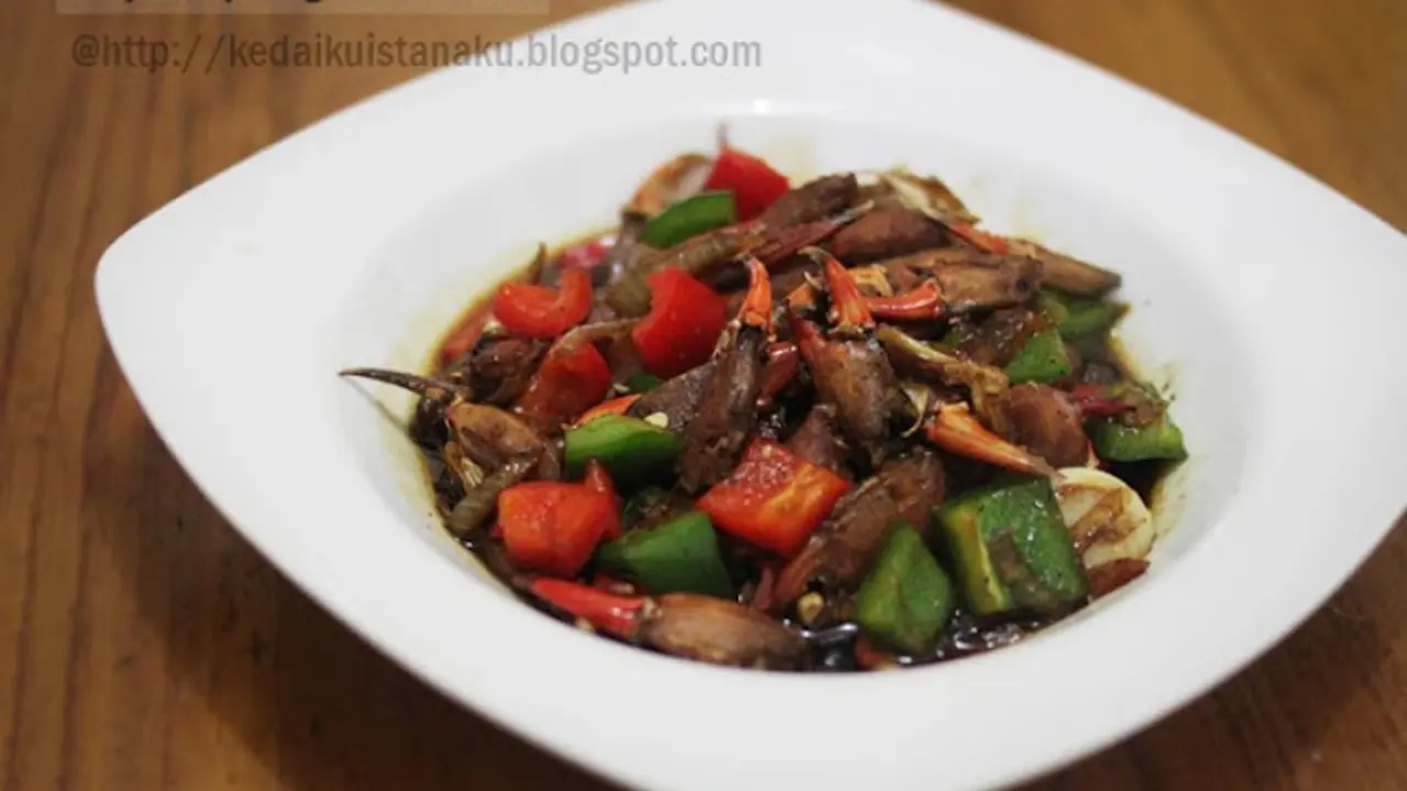Menu Maksi: Supit Kepiting Lada Hitam nan Pedas