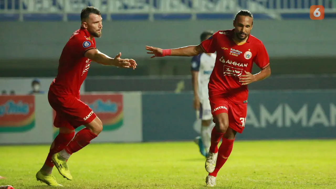 BRI Liga 1: Persija Jakarta melawan Persita