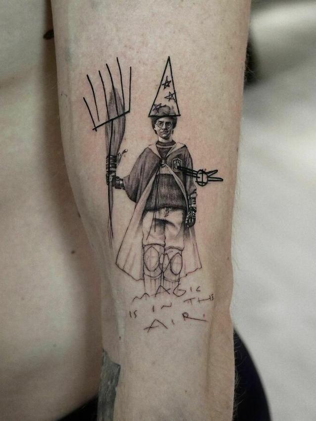 10 Inspirasi Tato Bagi Penggemar Film Harry Potter Ini Keren Banget