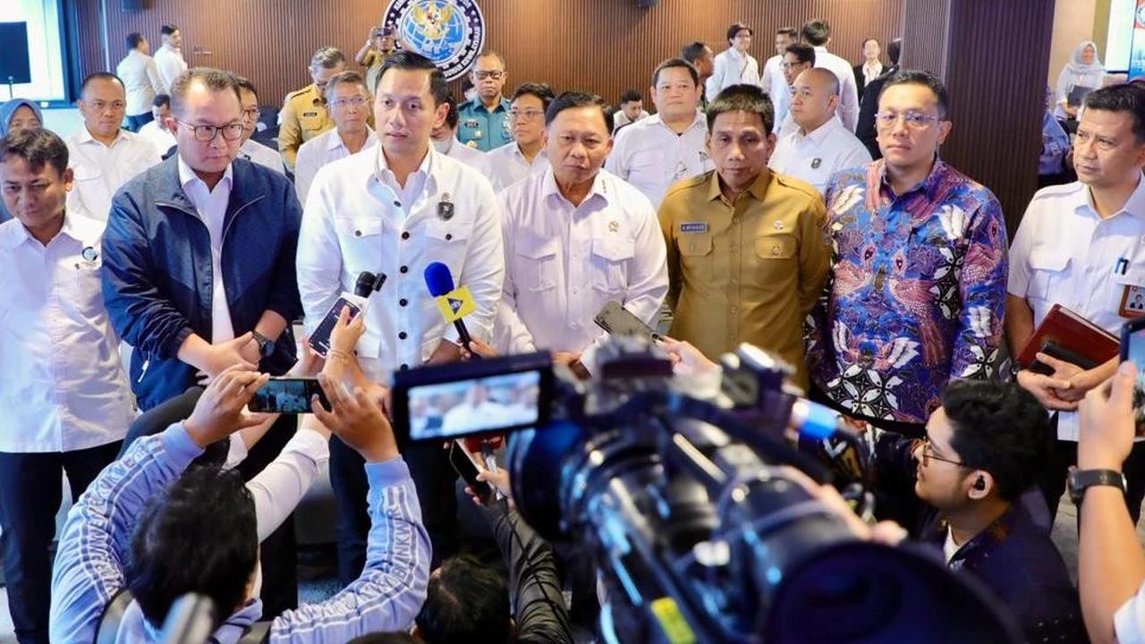 FOTO: AHY Dorong Tata Ruang Jadi Fondasi Pembangunan Berkelanjutan