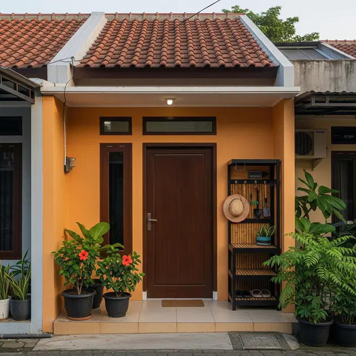 9 Desain Teras Kecil Rumah Petak, Ruang Terbatas Jadi Area Fungsional