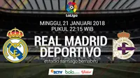 La Liga_Real Madrid vs Deportivo La Coruna (Bola.com/Adreanus Titus)