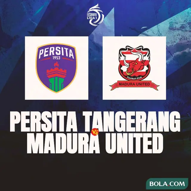 Liga 1 - Persita Tangerang Vs Madura United