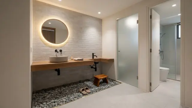 Tempat Wudhu dan Wastafel di Rumah