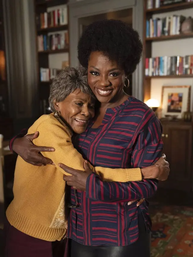 Viola Davis dan Cicely Tyson. (Foto: Instagram @violadavis)