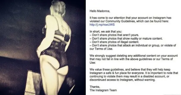 Instagram Madonna
