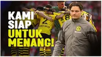 Berita video pelatih Borussia Dortmund, Edin Terzic, memastikan tim asuhannya siap melawan dan menang kala bertemu Real Madrid di final Liga Champions, Minggu (2/6/2024) dini hari WIB.