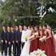 Sejumlah sahabat dekat Ranty Maria, seperti Dea Annisa, Hana Saraswati, Laura Theux, hingga Sarah Kiehl, dipercaya menjadi bridesmaid dan tampil memukau dalam balutan busana serasi. [@sarahkiehl].