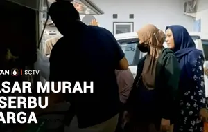 Pasar Murah Diserbu Warga