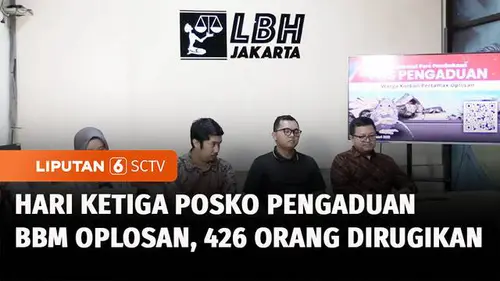VIDEO: LBH Jakarta Buka Posko Aduan Korban BBM Oplosan Pertalite Jadi Pertamax