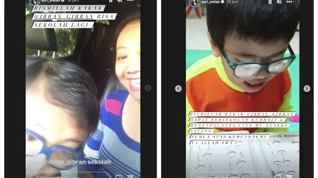 Asri Welas Bersyukur Putranya Sudah Keluar dari ICU Setelah Sempat Kejang Panjang Hingga Tak Sadarkan Diri, Berharap Bisa Cepat Sekolah Lagi
