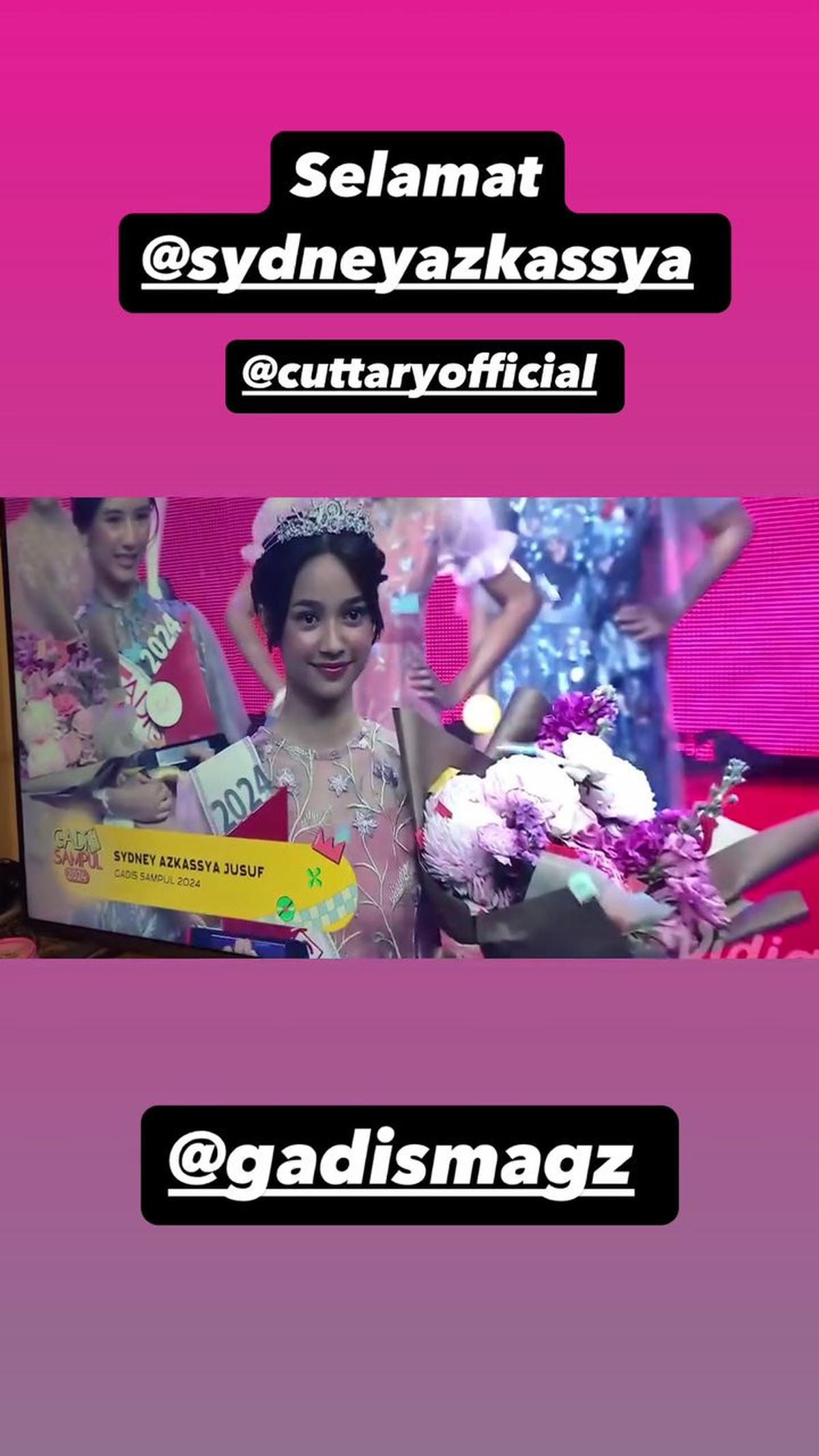 Detik-Detik Sydney Terpilih Jadi GADIS Sampul 2024, Cut Tari Terkejut Tak Percaya di Kursi Penonton