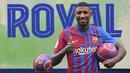 Emerson Royal diboyong dari Barcelona menuju Tottenham Hotspur dengan harga 30 juta euro, menjelang berakhirnya bursa transfer musim panas ini. Kepindahannya merupakan pilihan yang baik untuk kariernya maupun untuk Spurs. (Foto: AFP/Josep Lago)