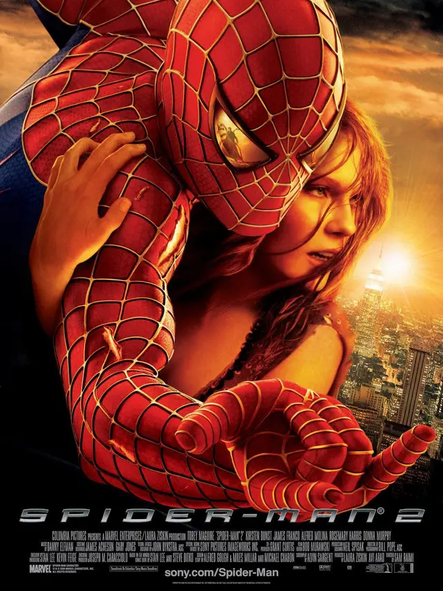 Film Spider-Man 2. (Foto: Dok. Marvel/ Columbia Pictures/ IMDb)