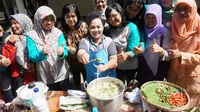 Masakan rumahan dari istri Wali Kota Solo FX Hadi Rudyatmo memikat hati Megawati dan Puan. (Foto: Liputam6.com/ Fajar Abrori)