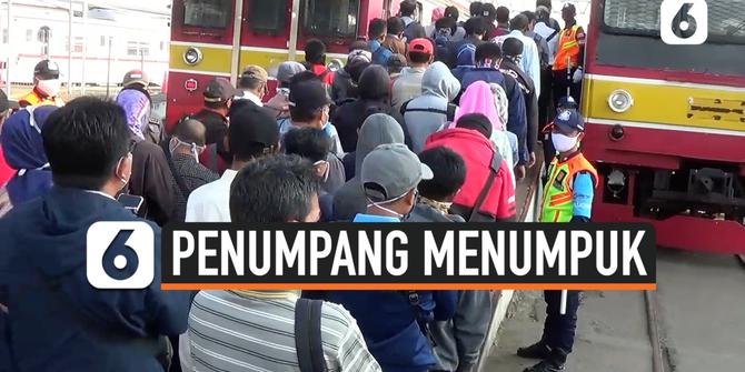 VIDEO: Penyebab Antrean Panjang di Stasiun Bogor