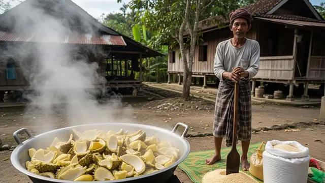 Cara Olah Kulit Durian Jadi Pakan Ternak