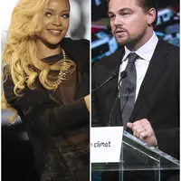 Leonardo DiCaprio dan Rihanna (Bintang/EPA)
