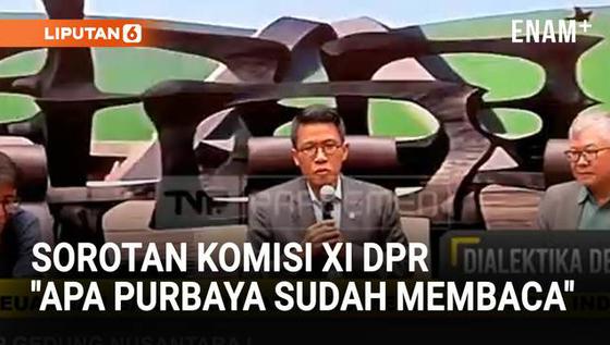 Misbakhun Komisi XI Soroti Menteri Pilihan Prabowo: Apa Purbaya Sudah Membaca!