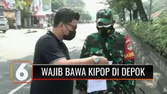 PPKM Darurat, pekerja sektor esensial dan kritikal di wilayah Depok, wajib menunjukkan Kartu Identitas Pekerja Sektor Prioritas atau KIPOP. Warga dapat memperoleh KIPOP di Dinas Tenaga Kerja Kota Depok.