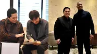 Balas Terima Kasih untuk Shin Tae-Yong, Erick Thohir Sambut Hangat Patrick Kluivert