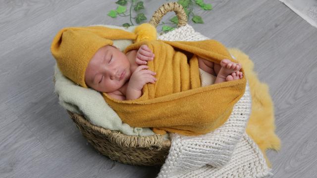 Ilustrasi bayi perempuan