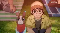 The Dog and The Boy (Tangkapan layar YouTube Netflix Japan)