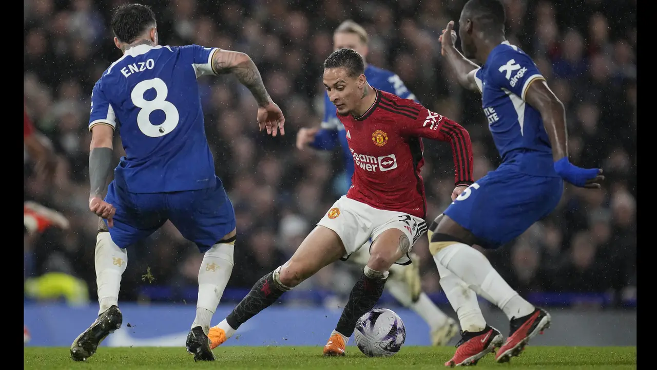 Antony - Chelsea vs Manchester United