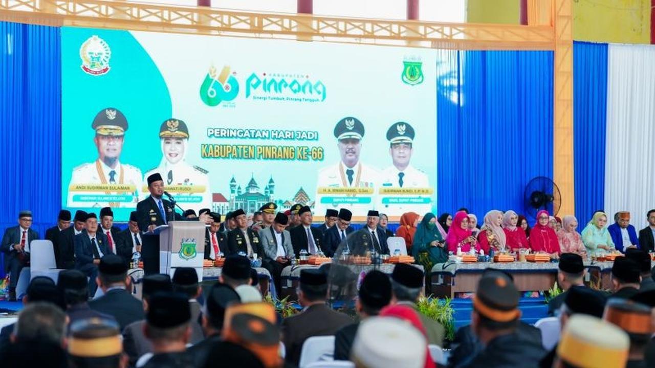 Gubernur Sulsel Perkuat Penguatan Infrastruktur Pinrang, Dorong Ekonomi Lokal